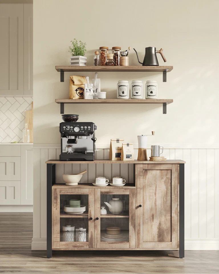 Sideboard Küchenschrank Aufbewahrungsschrank mit 3 Türen für Küche CSL096B50