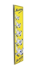 Michelin Vintage Dealer  Metal Sign, Banner Style