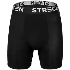 STRECKEN Men Boxer Briefs Cotton 6 Pairs Black BIG & TALL 2XL 3Xl 4Xl 5xl 