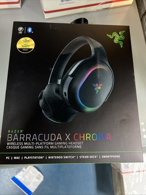 Razer Barracuda X Chroma Bluetooth Wireless Over Ear Gaming Headset PlayStation