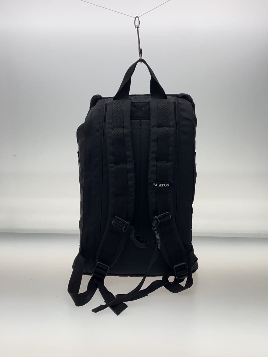 BURTON Backpack Polyester Black Solid Color 09T-1… - image 3