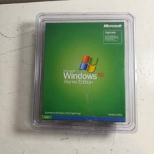Microsoft Windows XP Home Edition Upgrade Version 2002 English OS Software