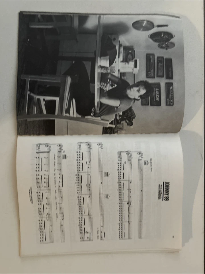 Rarissimo libro di canzoni vintage 1982, originale Bruce Springsteen Nebraska - Immagine 3 di 4