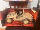 1/6 WWII DESERT PATROL JEEP VEHICLE BRITISH LRRP GIJOE 4 your 12” FIGURE MIB DID