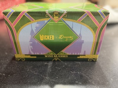 Wicked Dragon Wine Glasses. Set of 2. Great Condition. Brand New. Never Used.