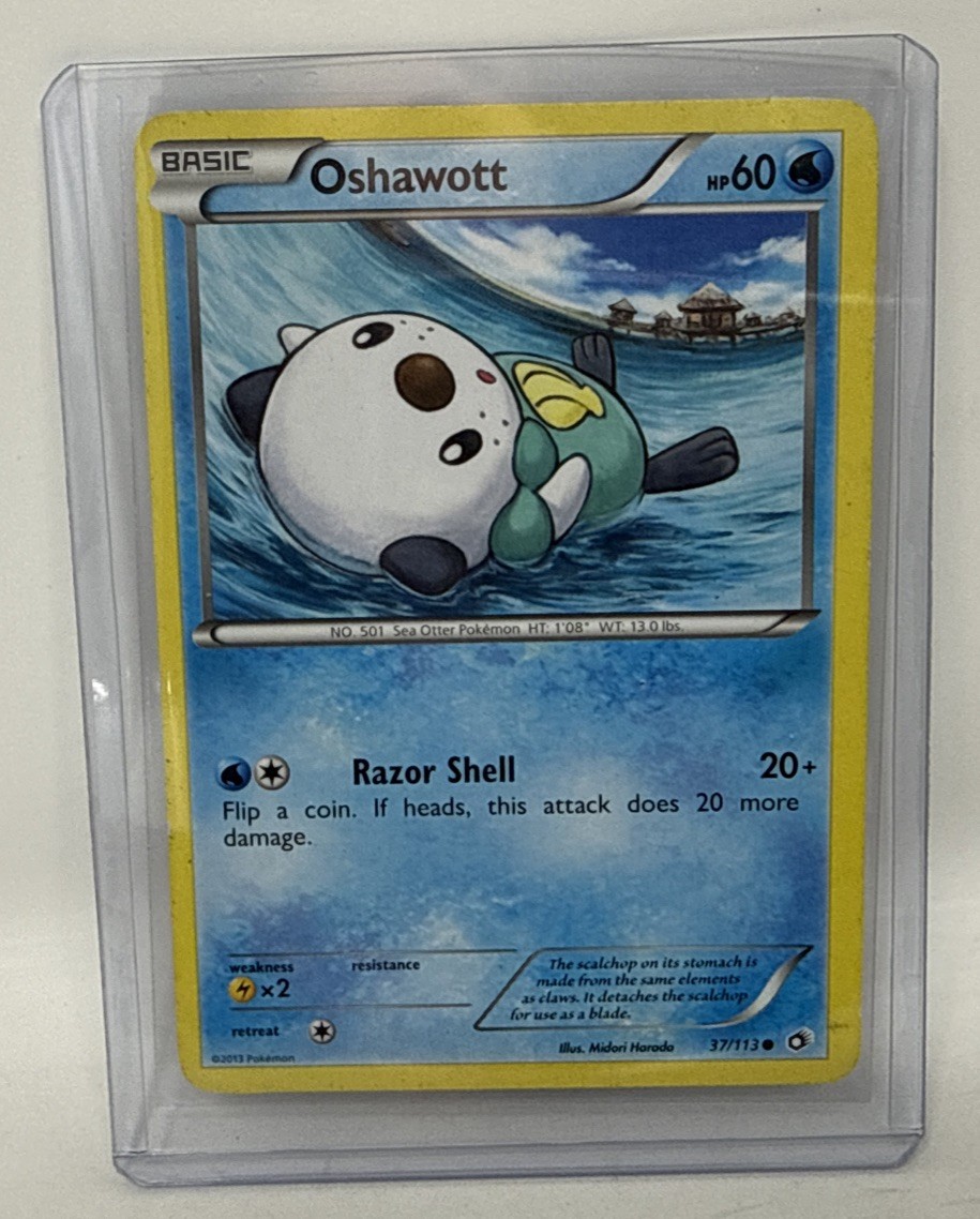 Oshawott 37/113 Legendary Treasures Regular