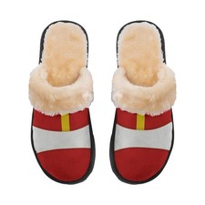 Sonic Men's Home Plush Slippers