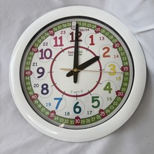 EasyRead Time Teacher Learn the Time Clock Students Kids Classroom Wall Hanging