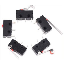 Mini Micro Switches 5A 250V 3 Pin different leaver lengths and types available