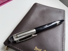 Montblanc Starwalker Metal Rollerball Pen Earlier Generation Fine Liner Black