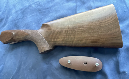 Beretta 682 686 687 12 Gauge Straight Wood Stock Satin Finish with ...