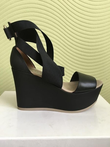 Women & Other Stories Heels Black Leather 38.5 #3IEG