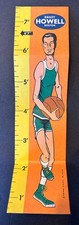 1969 Topps Ruler Poster Insert #3 Bailey Howell Boston Celtics