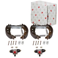 NK BREMSBACKEN SATZ HINTERACHSE PASSEND FÜR AUDI 80 COUPE VW DERBY GOLF JETTA