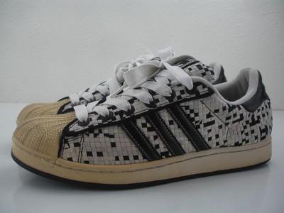 Men's 11.5 M Adidas Originals Supermod 674257 Superstar Shell Toe Shoes 2007 Vtg