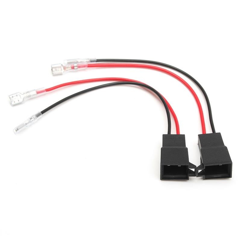 Seat Speaker Adaptor Plug Leads Cable Connectors Pair PC2-805