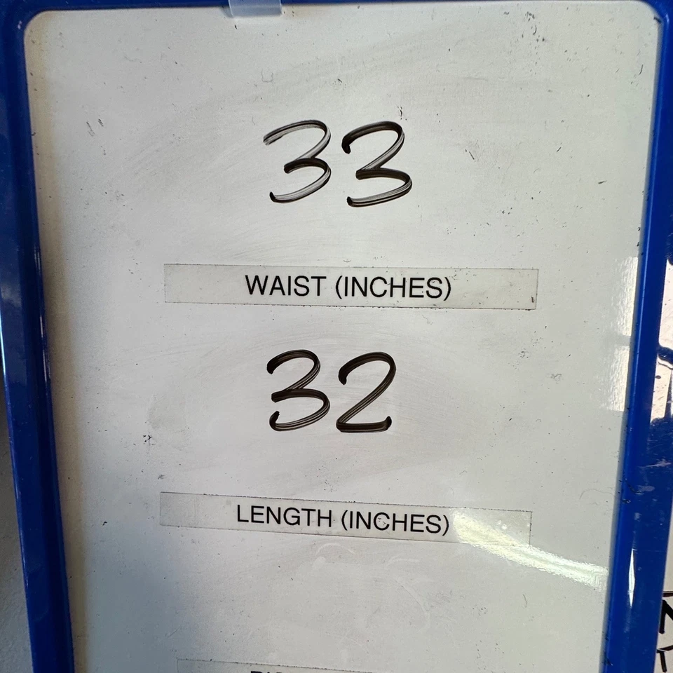GAP Premium Boot Fit Jeans Mens 33x32 Distressed Blue Denim Y2K Grunge Bootcut - Image 4 of 4