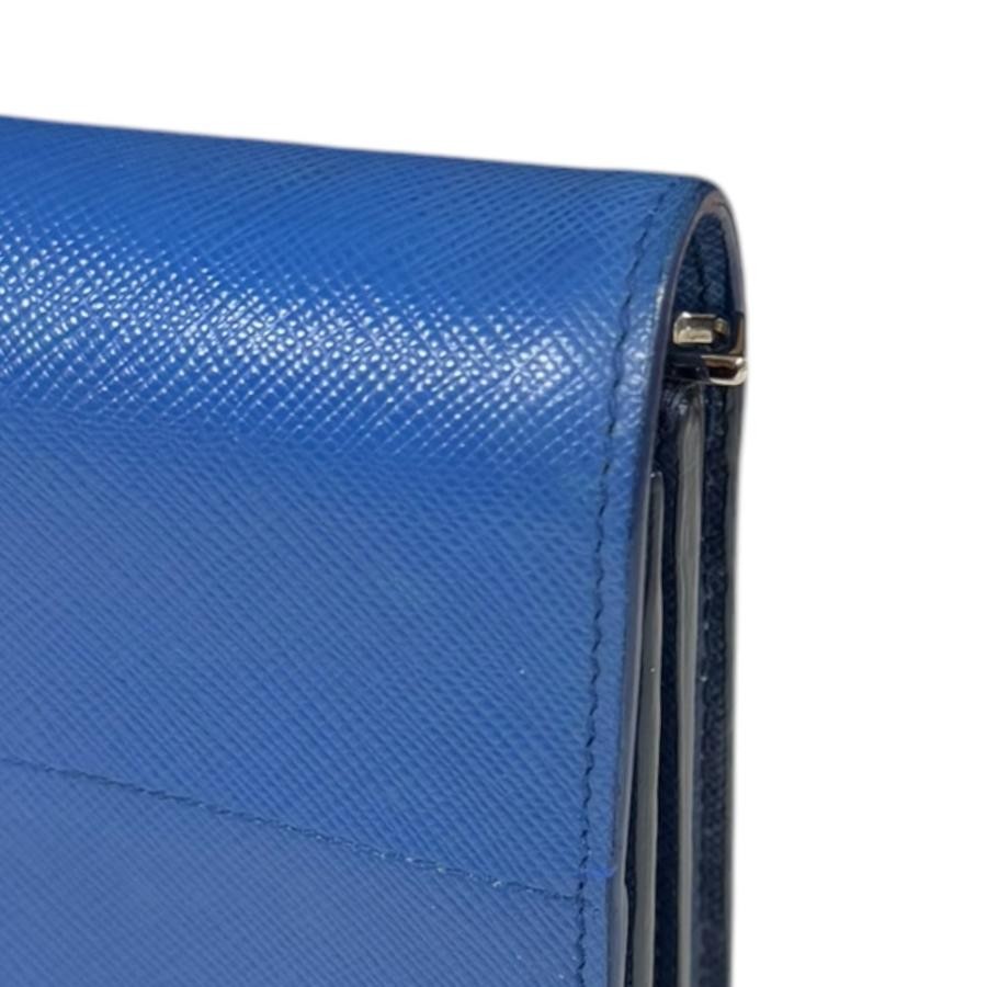 PRADA Shoulder Wallet Saffiano Rectangular 7.68x4… - image 10