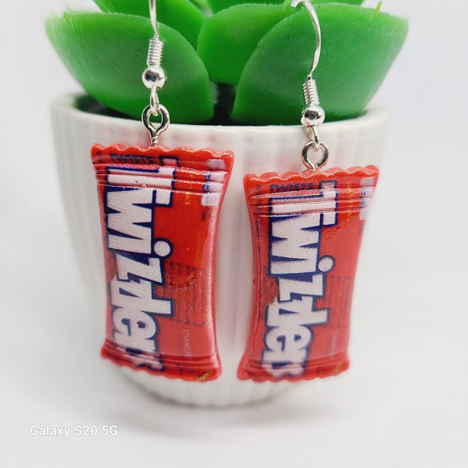 Handmade Candy Theme Wrapper Inspired Dangle Drop… - image 2