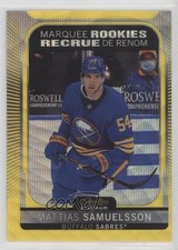 2021-22 O-Pee-Chee Platinum Neon Yellow Surge Mattias Samuelsson #264 0a3