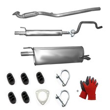 Auspuff Komplett +Montagesatz  für Opel Meriva A  X03 1.6i 05/2003-01/2006 Neu