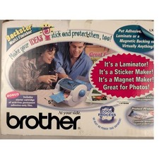 Brother Backster Multi-Finisher Laminate Sticker Magnet Maker LX570 Craft