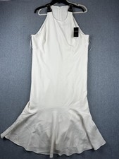 Lauren Ralph Lauren Dress Womens 16 Sleeveless Flounce NWT Formal Occasion $225