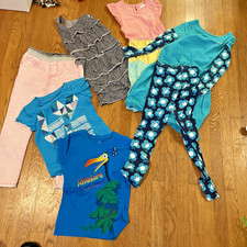 Mixed Lot of Girls Clothing As Shown Size 8 Medium - 6 Items