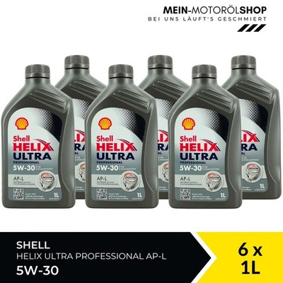 Shell Helix Ultra Professional AP-L 5W-30 PSA B71 2290 6x1 Liter = 6 Liter