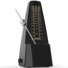 Universal Mechanical Music Metronome Black Portable Electronic Acoustic for