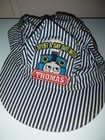 Thomas Train Hat Cap Youth Blue White Stripe Stretch Back — photo 1