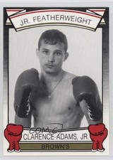 1992 Brown's Boxing Cards Clarence Adams Jr #1 0q3