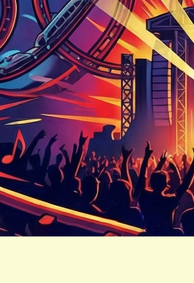 Attraction Collection: Rock N Roller Coaster Aerosmith V1 MATTE