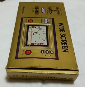Nintendo Game ＆ Watch Chef Boxed Japan