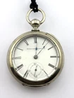 Elgin Antique Mechanical Pocket Watch  7J  18s  Gr.60  458052 WORKS!