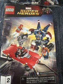 LEGO Marvel: Iron Man: Detroit Steel Strikes (76077) - Bag #3& Manual Only