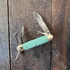 Vintage Official Girl Scouts Pocket Knife Multi-Tool