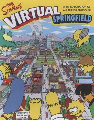 The Simpsons: Virtual Springfield, , Used; Very Good Book