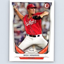 2014 Bowman Draft - Nick Howard #DP15 - Cincinnati Reds