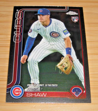Matt Shaw – 2025 Topps Chrome Update (Rookie Card). rookie card picture