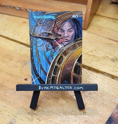 Ertai's Meddling - Full Art / Altered -  MTG / Magic the Gathering