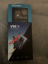 AKASO V50X Native 4K30fps WiFi Action Camera with EIS Touch Screen 4X Zoom 131