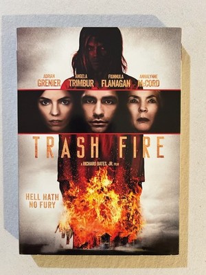 Trash Fire (DVD w/OOP Slipcover, 2016) *Adrian Grenier* *Horror* Angela Trimbur
