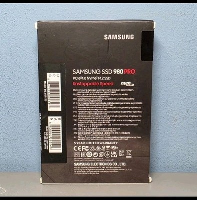 Samsung 980 Pro 1TB SSD PCIe4.0 NVMe M.2 MZ-V8P1T0 Solid State New