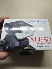New Quantaray XLF-50 xtra lite flash for Canon cameras Quantaray 531665099