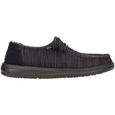HUGE SALE! Hey Dude Women's Wendy Stretch Sox Black / Black US Size FREESHIPPING