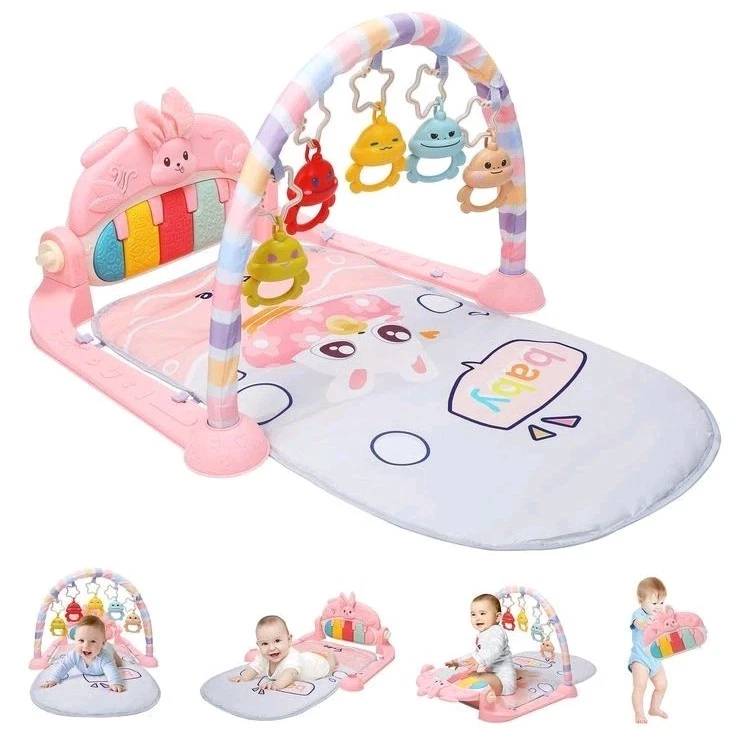 Baby Play Gym Mat & Piano with Sensory Toys, Music & Tummy Time Activity Centre
Opens in a new windo