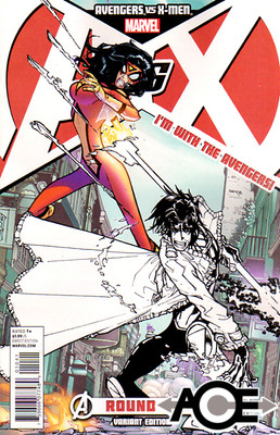 AVENGERS Vs. X-MEN #10 Avengers Team VARIANT