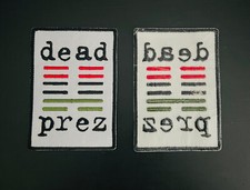 Parche Dead Prez - Más grande que el hip hop let get free 90s underground rap rawkus