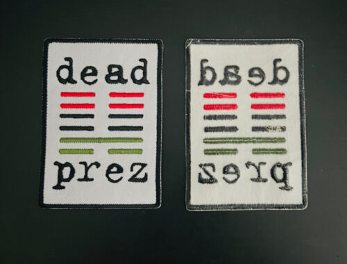 Dead Prez Patch - Bigger than hip hop lets get free 90s underground rap rawkus - Picture 1 of 1